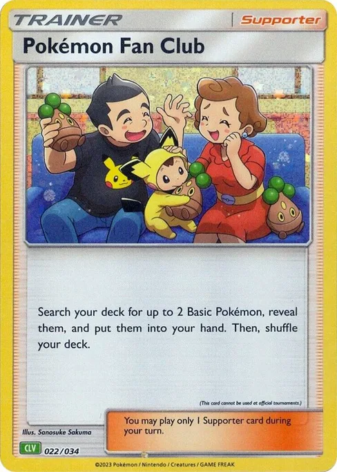 Pokemon Fan Club, Trading Card Game Classic #22