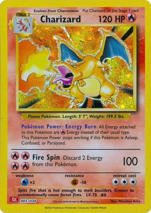 Charizard, Trading Card Game Classic #3