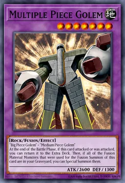 Multiple Piece Golem