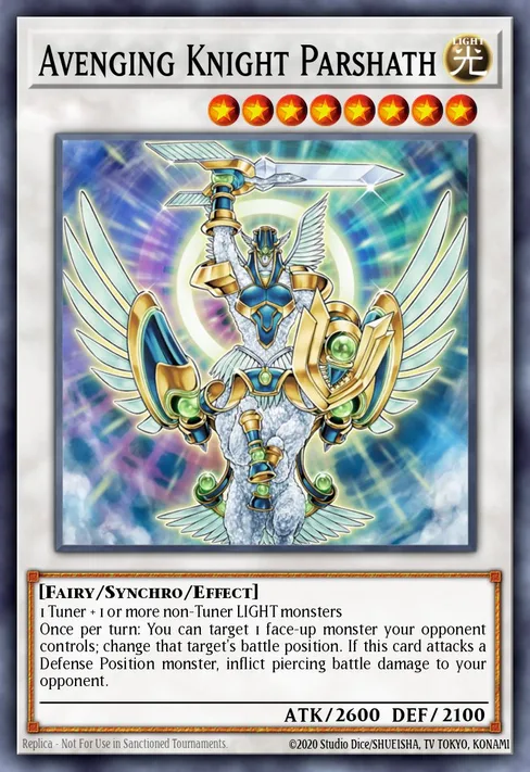 Avenging Knight Parshath, The Duelist Genesis #TDGS-ENSP1