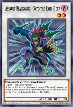 Assault Blackwing - Sayo the Rain Hider