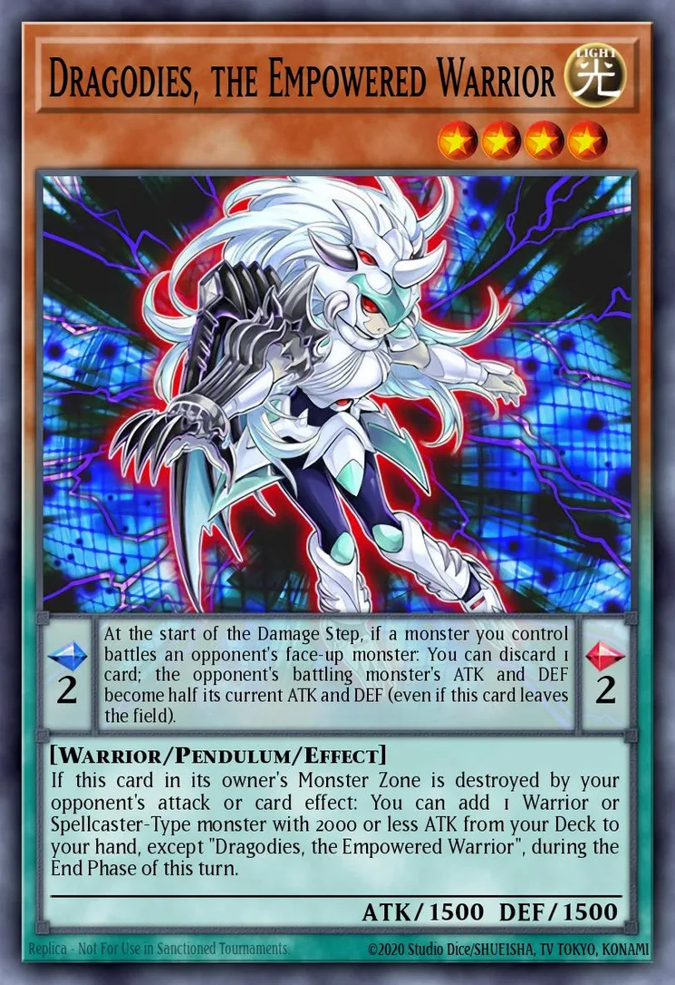 Dragodies, the Empowered Warrior