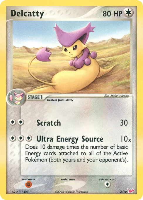 Delcatty, EX Trainer Kit Latias #3