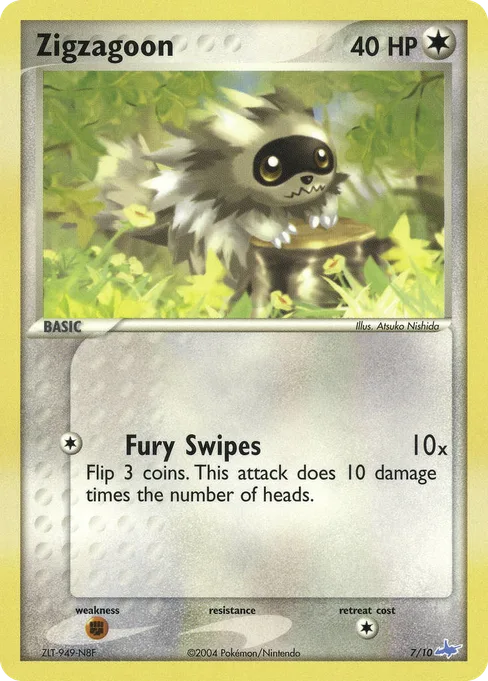 Zigzagoon, EX Trainer Kit Latios #7