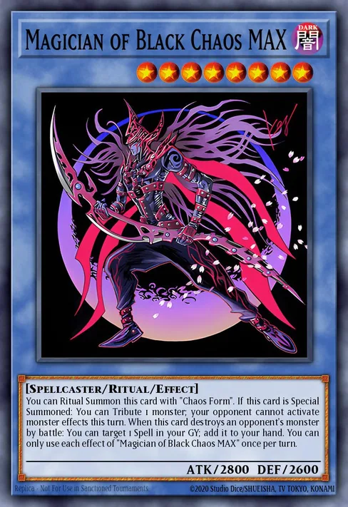 Magician of Black Chaos MAX, 2019 Gold Sarcophagus Tin #TN19-EN002