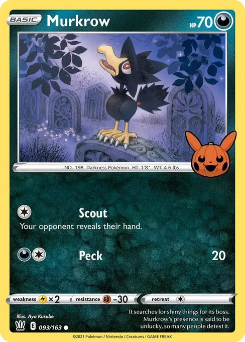 Murkrow, Trick or Trade 2022 #93