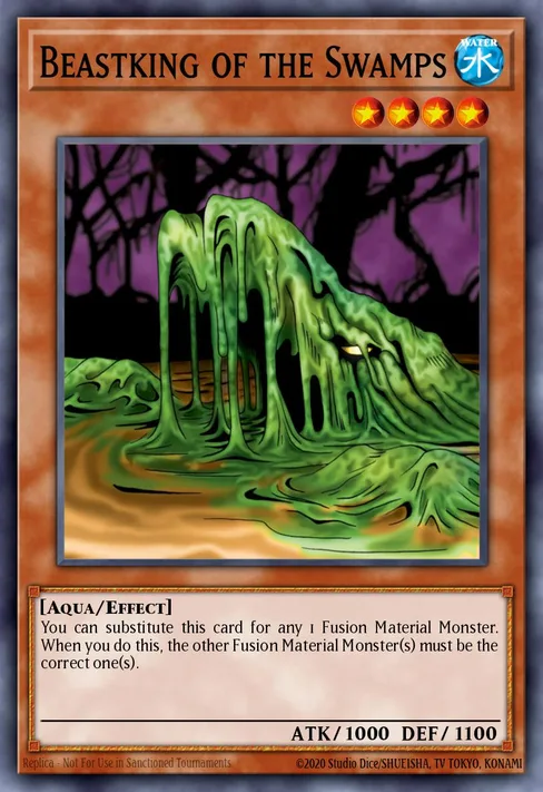Beastking of the Swamps, Tournament Pack: 1st Season #TP1-E014