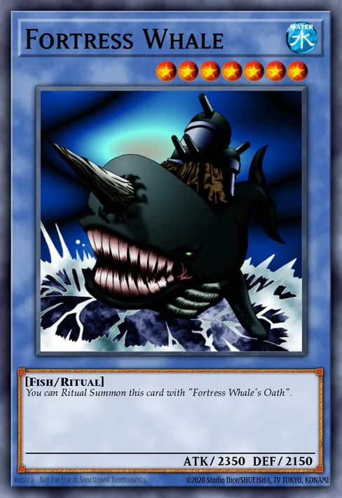 Fortress Whale, Tournament Pack 7 #TP7-EN003