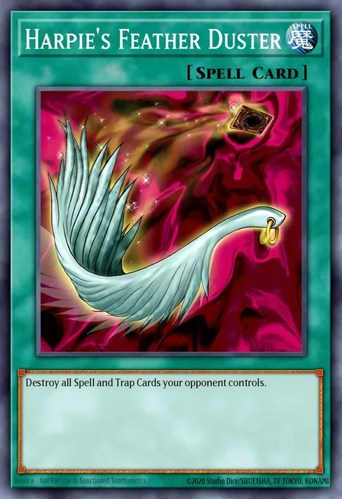 Harpie's Feather Duster, Tournament Pack 8 #TP8-EN002
