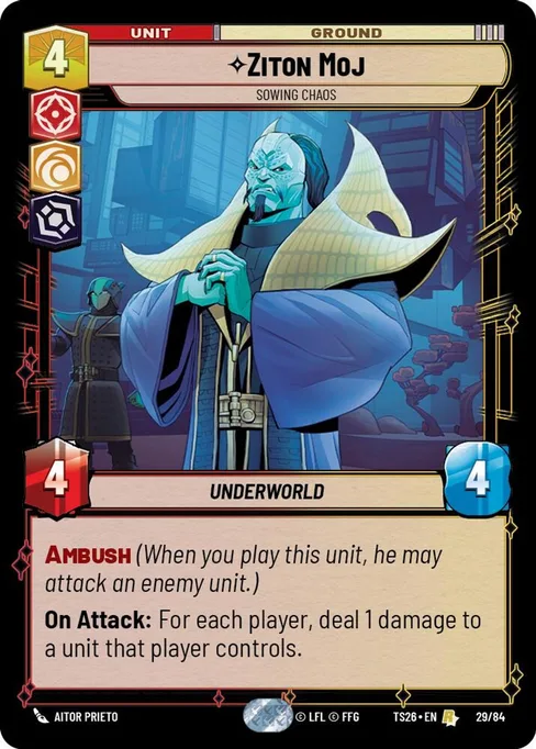 Ziton Moj — Sowing Chaos, Twin Suns #29