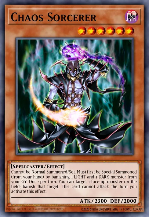 Chaos Sorcerer, Turbo Pack: Booster Two #TU02-EN001
