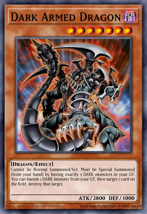 Dark Armed Dragon, Turbo Pack: Booster Six #TU06-EN000