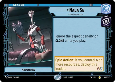 Nala Se — Clone Engineer, Twilight of the Republic #001