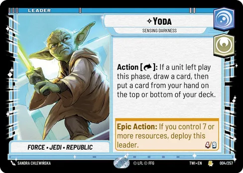 Yoda — Sensing Darkness, Twilight of the Republic #004