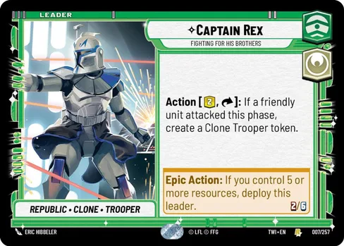 Captain Rex — Fighting For His Brothers, Twilight of the Republic #007