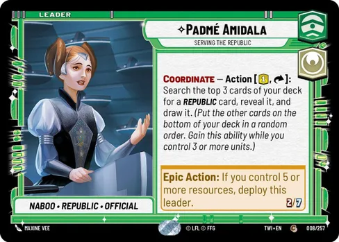Padmé Amidala — Serving the Republic, Twilight of the Republic #008