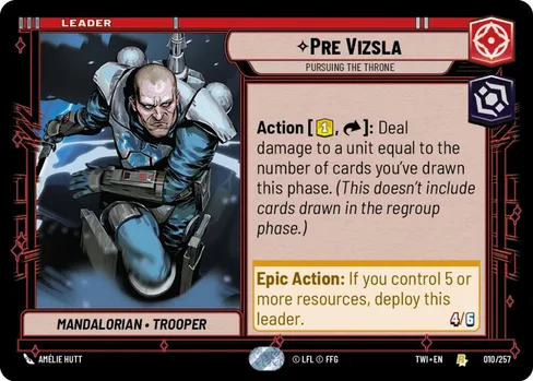 Pre Vizsla — Pursuing the Throne, Twilight of the Republic #010