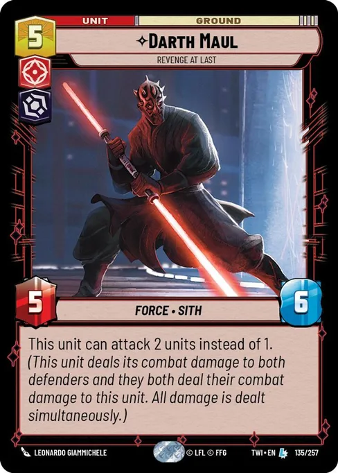 Darth Maul — Revenge At Last, Twilight of the Republic #135