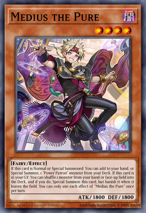 Medius the Pure, Ultimate Tournament Pack 1 #UP01-EN004