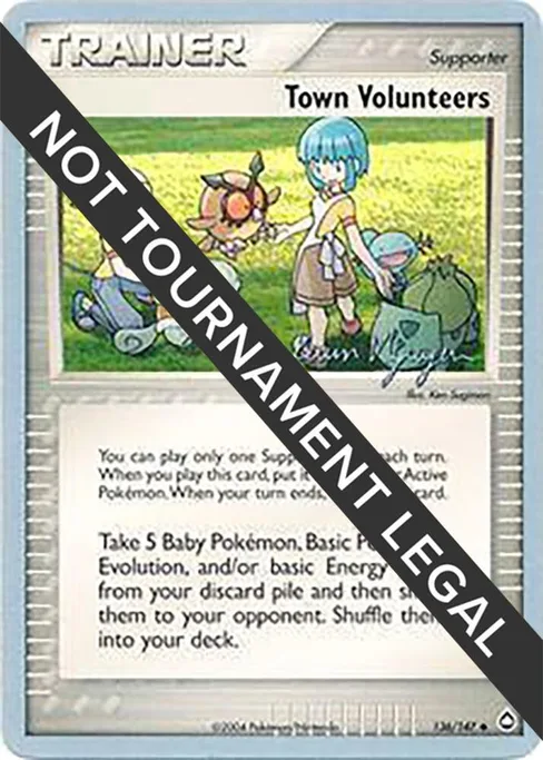 Town Volunteers, World Championship Decks 2004 #136