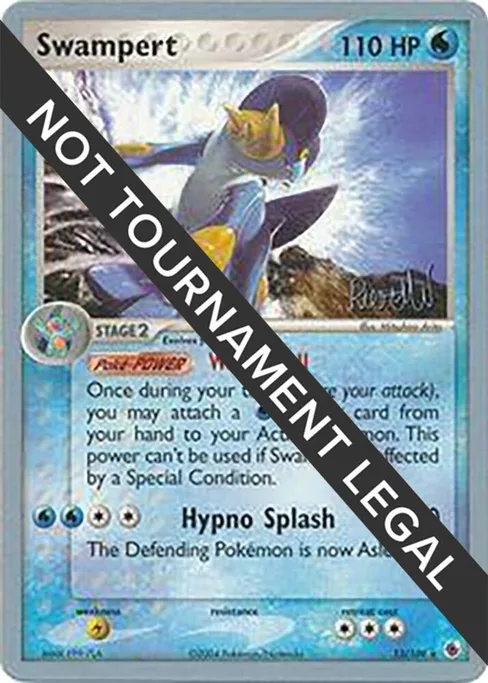 Swampert, World Championship Decks 2004 #13