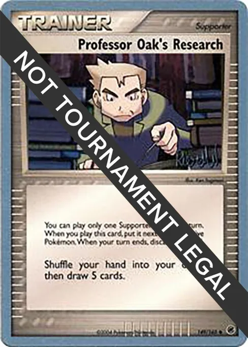 Professor Oak's Research, World Championship Decks 2004 #149