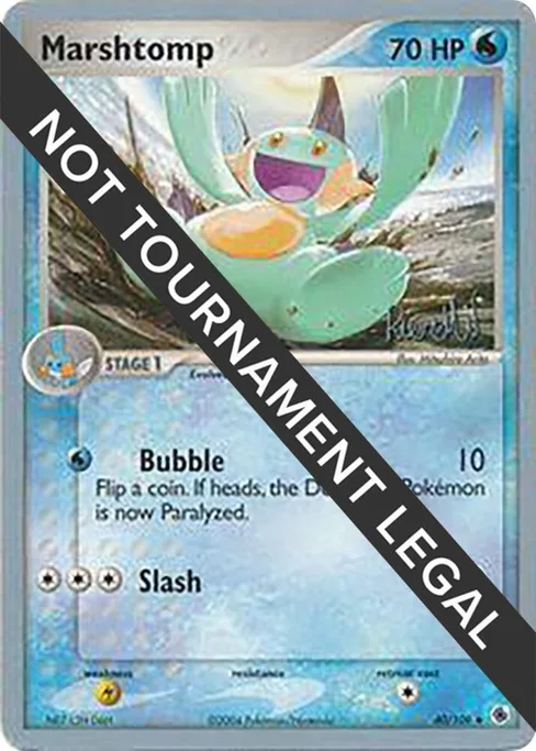 Marshtomp, World Championship Decks 2004 #40
