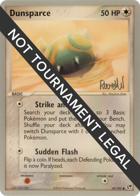 Dunsparce, World Championship Decks 2004 #60