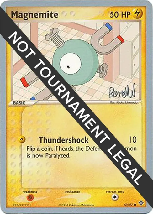 Magnemite, World Championship Decks 2004 #63