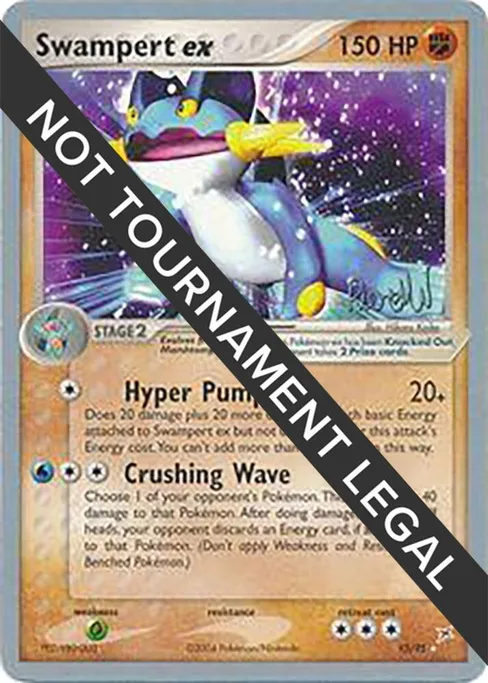 Swampert ex, World Championship Decks 2004 #95