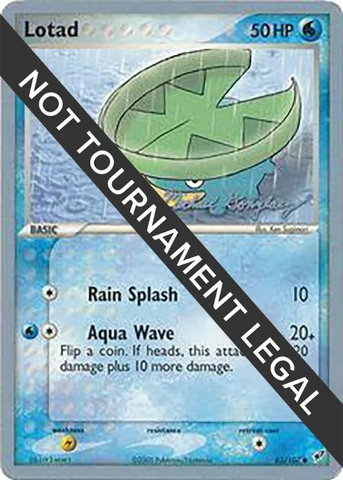 Lotad, World Championship Decks 2005 #63