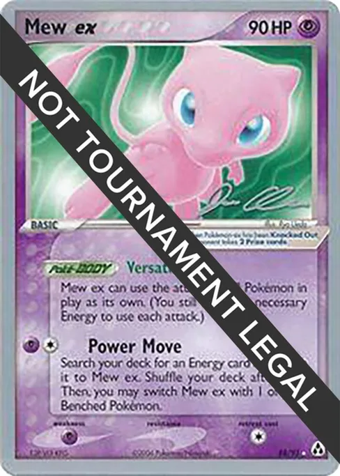 Mew ex, World Championship Decks 2006 #88