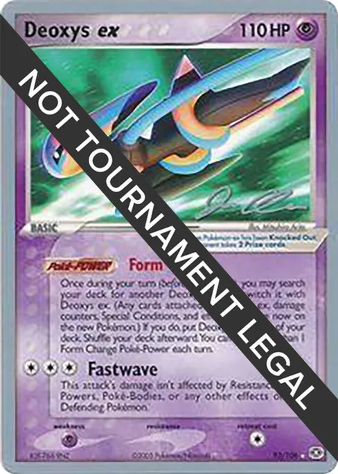 Deoxys ex, World Championship Decks 2006 #93