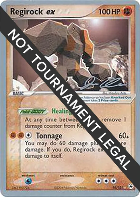Regirock ex, World Championship Decks 2006 #98