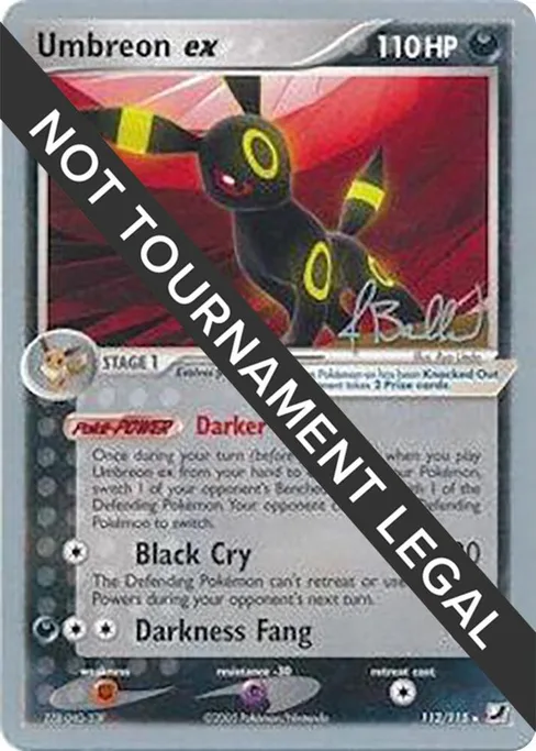 Umbreon ex, World Championship Decks 2006 #112