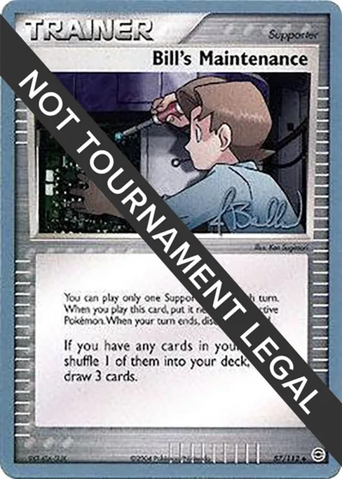 Bill's Maintenance, World Championship Decks 2006 #87