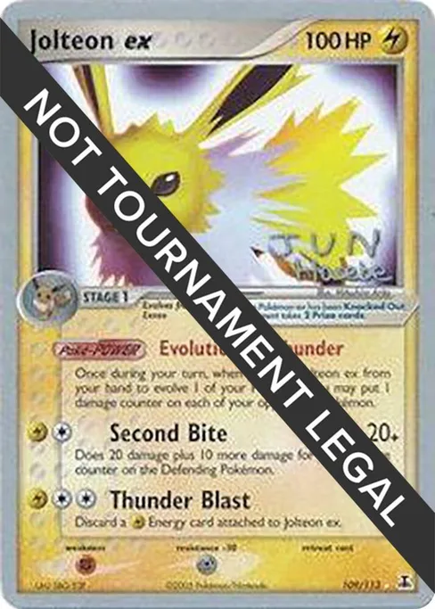 Jolteon ex, World Championship Decks 2007 #109