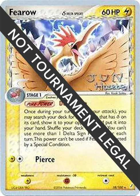 Fearow, World Championship Decks 2007 #18