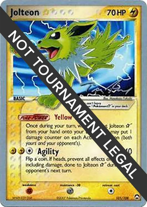 Jolteon Star, World Championship Decks 2007 #101