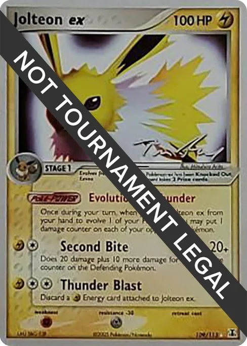 Jolteon ex, World Championship Decks 2007 #109
