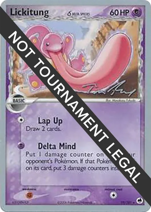 Lickitung, World Championship Decks 2007 #19