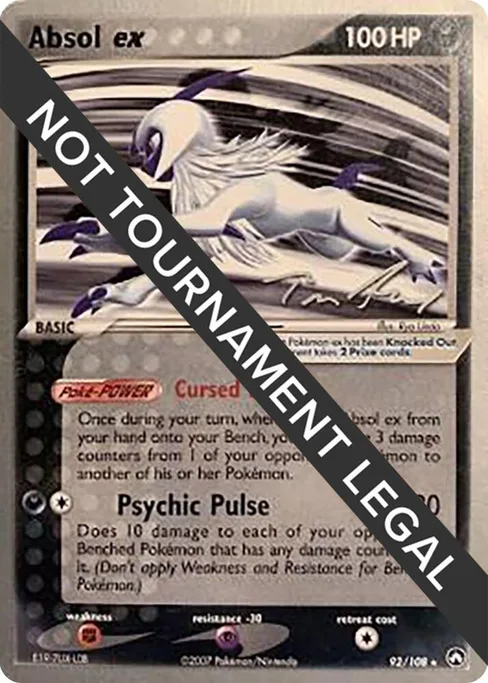 Absol ex, World Championship Decks 2007 #92