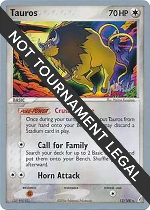 Tauros, World Championship Decks 2008 #12