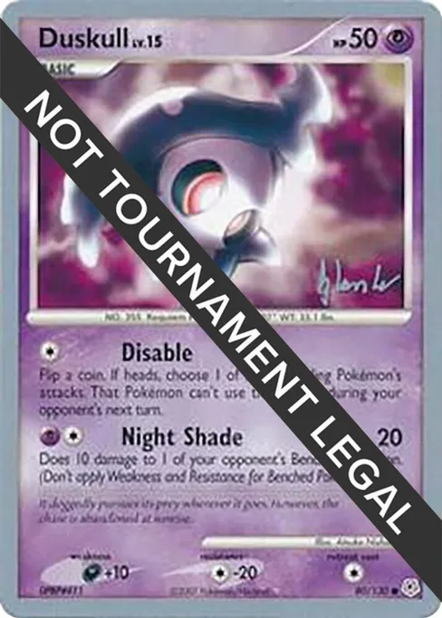 Duskull, World Championship Decks 2008 #80
