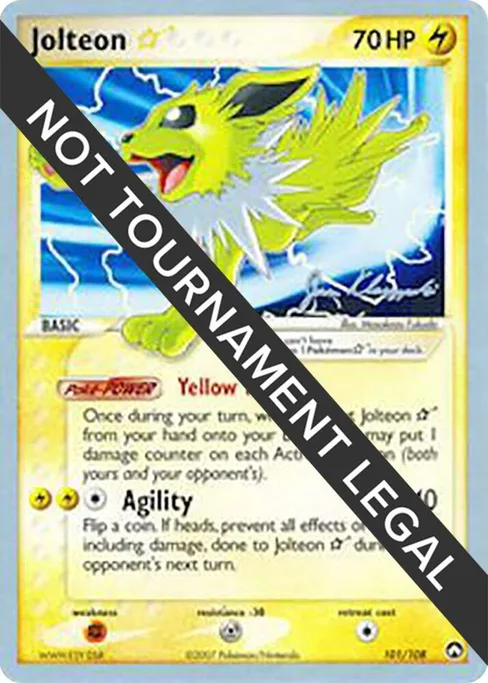 Jolteon Star, World Championship Decks 2008 #101