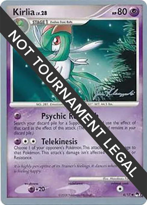 Kirlia, World Championship Decks 2008 #8