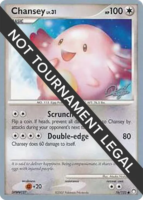Chansey, World Championship Decks 2008 #76