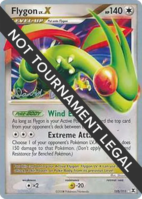 Flygon LV.X, World Championship Decks 2009 #105