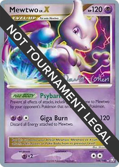 Mewtwo LV.X, World Championship Decks 2009 #144