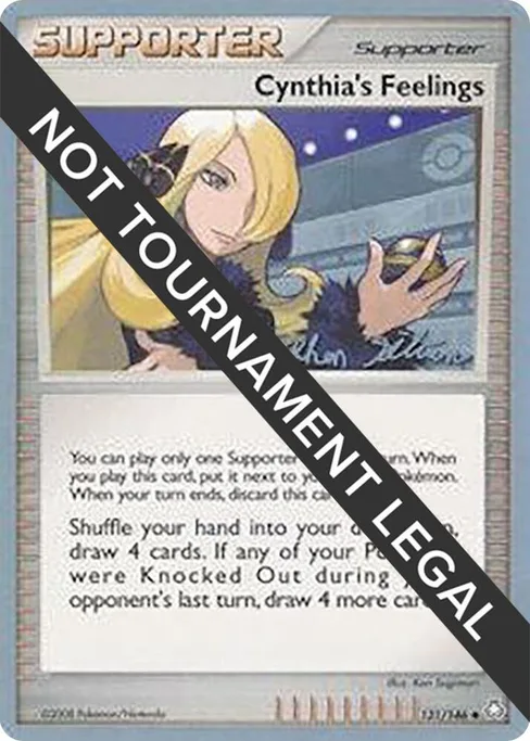 Cynthia's Feelings, World Championship Decks 2009 #131